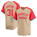 Detroit Tigers #31 Riley Greene Player Cream CONTON Limited American League All-Star Game Stitched Jerseys