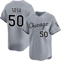 Chicago White Sox #50 Lenyn Sosa Gray CONTON 2025 Limited Stitched Jersey
