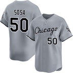 Chicago White Sox #50 Lenyn Sosa Gray CONTON 2025 Limited Stitched Jersey