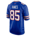 B.Bills #85 Jackson Hawes Royal CONTON Team Game Jersey