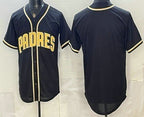 San Diego Padres Blank 2026 Black CONTON Fashion Cool Base Jersey
