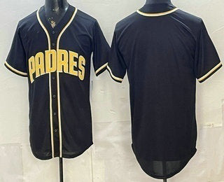 San Diego Padres Blank 2026 Black CONTON Fashion Cool Base Jersey