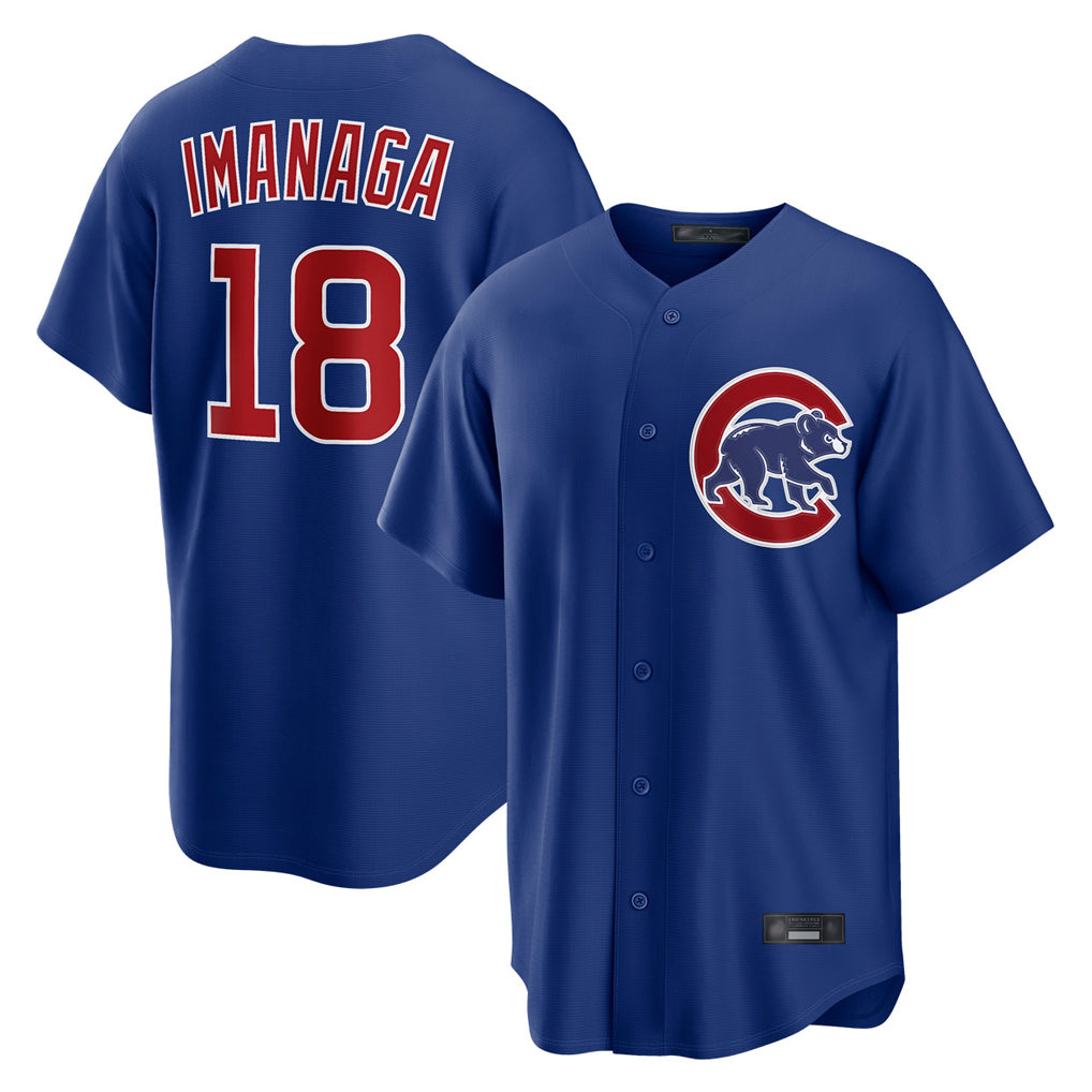 Chicago Cubs #18 Shota Imanaga Player Royal CONTON Home Game Stitched Jerseys
