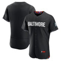 Baltimore Orioles Black CONTON City Connect Authentic Jersey