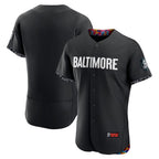 Baltimore Orioles Black CONTON City Connect Authentic Jersey