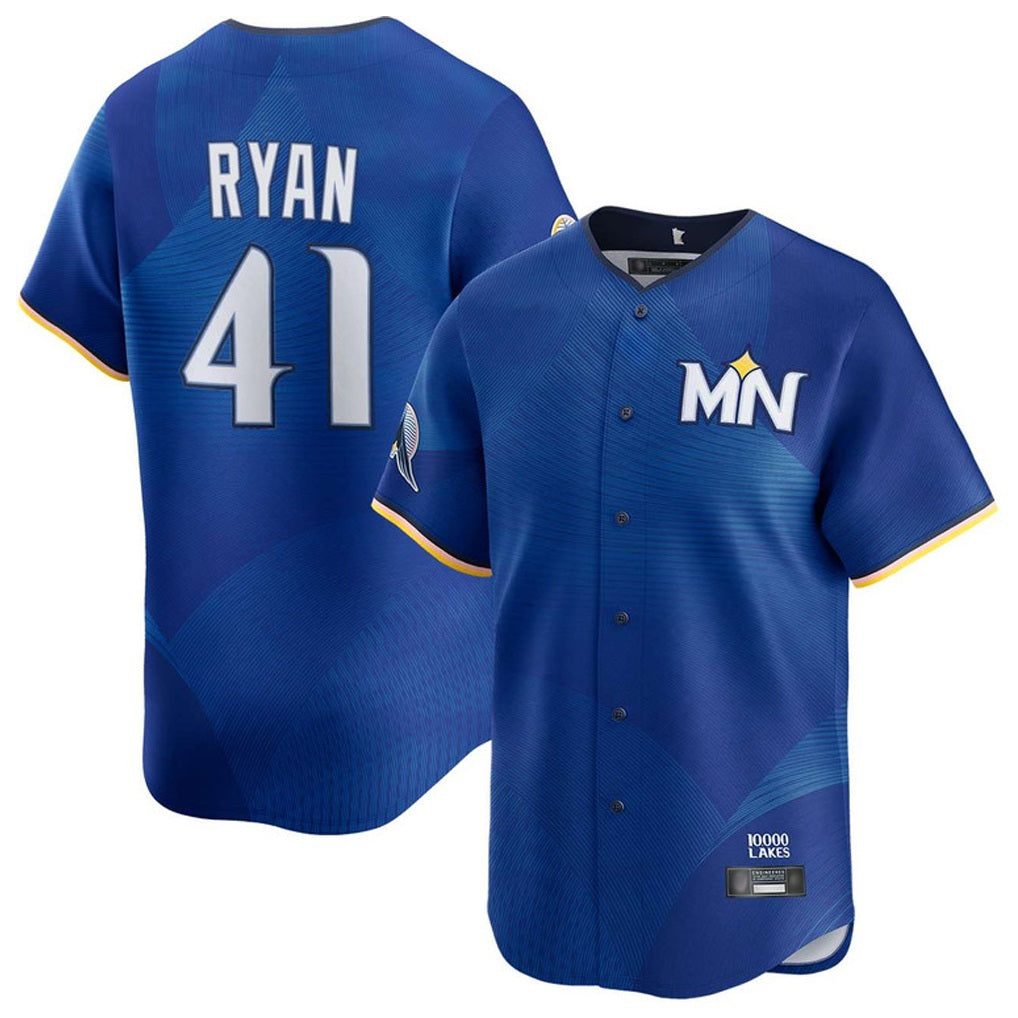 Minnesota Twins #41 Joe Ryan Player Royal CONTONCity Connect Limited Home Stitched Jerseys