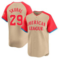 Detroit Tigers #29 Tarik Skubal Player Cream CONTON Limited American League All-Star Game Stitched Jerseys
