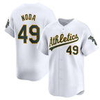 Oakland Athletics #49 Ryan Noda White CONTON Home Limited Stitched Jersey