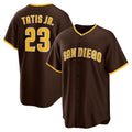 San Diego Padres #23 Fernando Tatis Jr. Brown CONTON Alternate Replica Player Jersey
