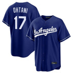 Los Angeles Dodgers #17 Shohei Ohtani Player Royal CONTON Game Stitched Jerseys