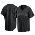 Los Angeles Angels #9 Zach Neto Player Black CONTON Pitch Fashion T-shirt Stitched Jerseys