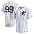 New York Yankees #99 Aaron Judge White CONTON Home Limited Player Jersey