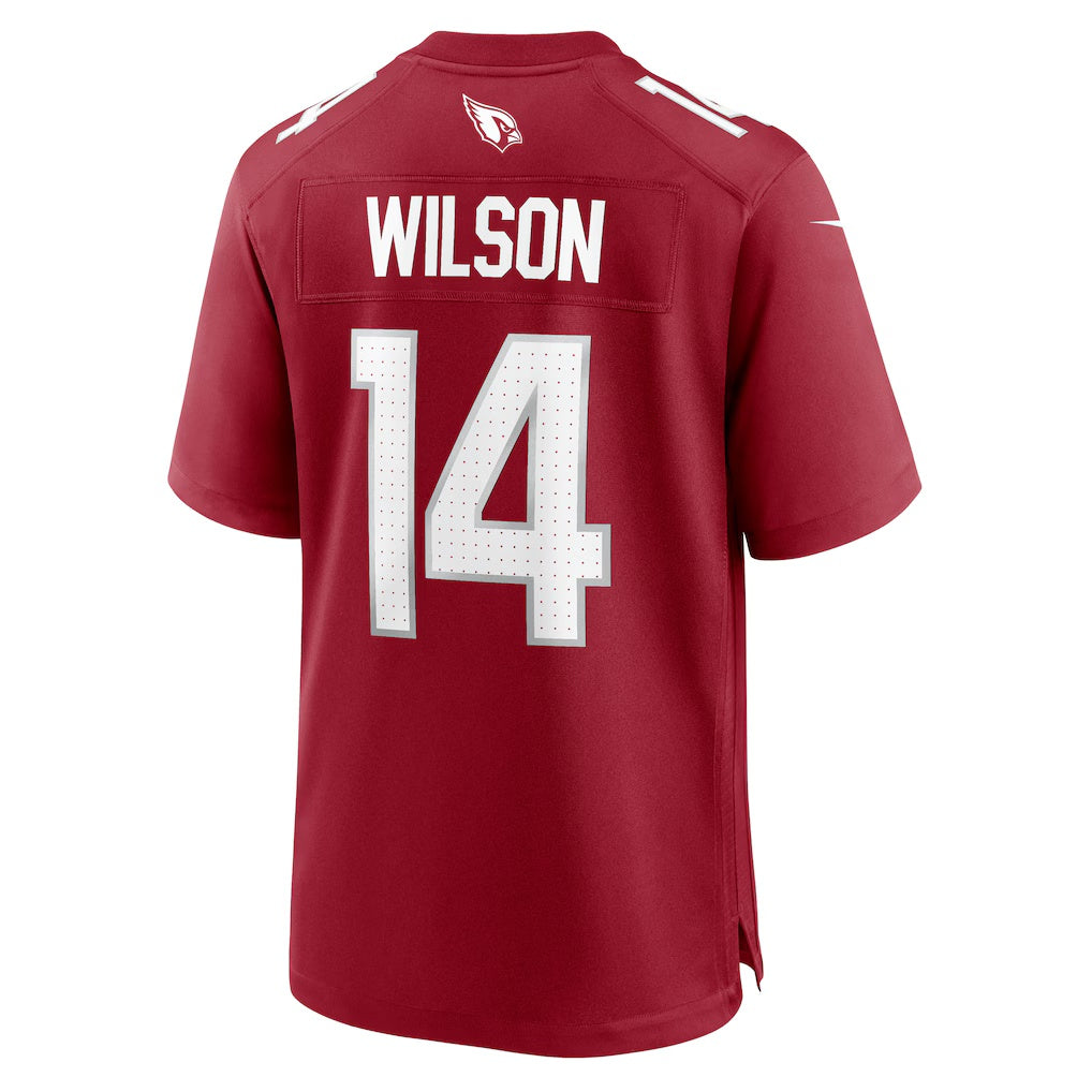 A.Cardinals #14 Michael Wilson Cardinal CONTON Team Game Jersey