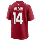 A.Cardinals #14 Michael Wilson Cardinal CONTON Team Game Jersey
