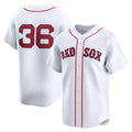 Boston Red Sox #36 Triston Casas White CONTON Home Limited Player Jersey