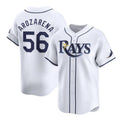 Tampa Bay Rays #56 Randy Arozarena White CONTON Home Limited Stitched Jersey