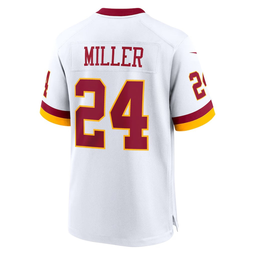 W.Commanders #24 Von Miller White CONTON Game Jersey