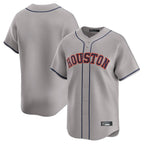 Houston Astros Blank Player Gray CONTON Home Limited Stitched Jerseys