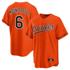 Baltimore Orioles #6 Ryan Mountcastle Player Orange CONTON Home Game Stitched Jerseys