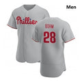 Philadelphia Phillies #28 Alec Bohm Gray CONTON Road 2020 Authentic Player Jersey