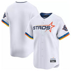 Houston Astros Blank Player White CONTON City Connect Limited Home Stitched Jerseys