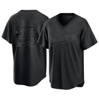 Los Angeles Dodgers #25 Tommy Edman Player Black CONTON Pitch Fashion T-shirt Stitched Jerseys
