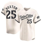 Minnesota Twins #25 Byron Buxton Player Cream CONTONHome Limited Stitched Jerseys