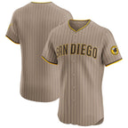 San Diego Padres Sand CONTON Alternate Vapor Premier Elite Patch Jersey