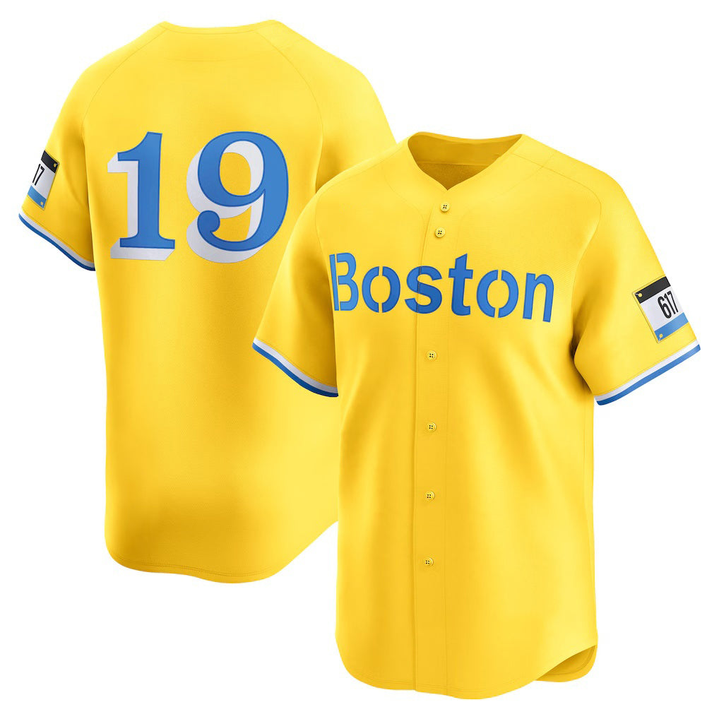 Boston Red Sox #19 Roman Anthony Gold CONTON City Connect Limited Jersey