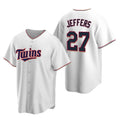 Minnesota Twins #27 Ryan Jeffers White CONTON Cool Base Stitched Jersey