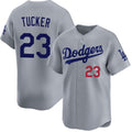 Los Angeles Dodgers #23 Kyle Tucker Gray CONTON 2026 Limited Stitched Jersey