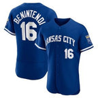 Kansas City Royals #16 Andrew Benintendi Blue CONTON Flex Base Stitched Jersey