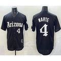 Arizona Diamondbacks #4 Ketel Marte Black CONTON Vapor Premier Limited Stitched Jersey