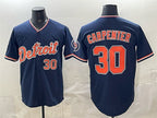 Detroit Tigers #30 Kerry Carpenter Navy CONTON 2026 Alternate Vapor Premier Limited Stitched Jersey