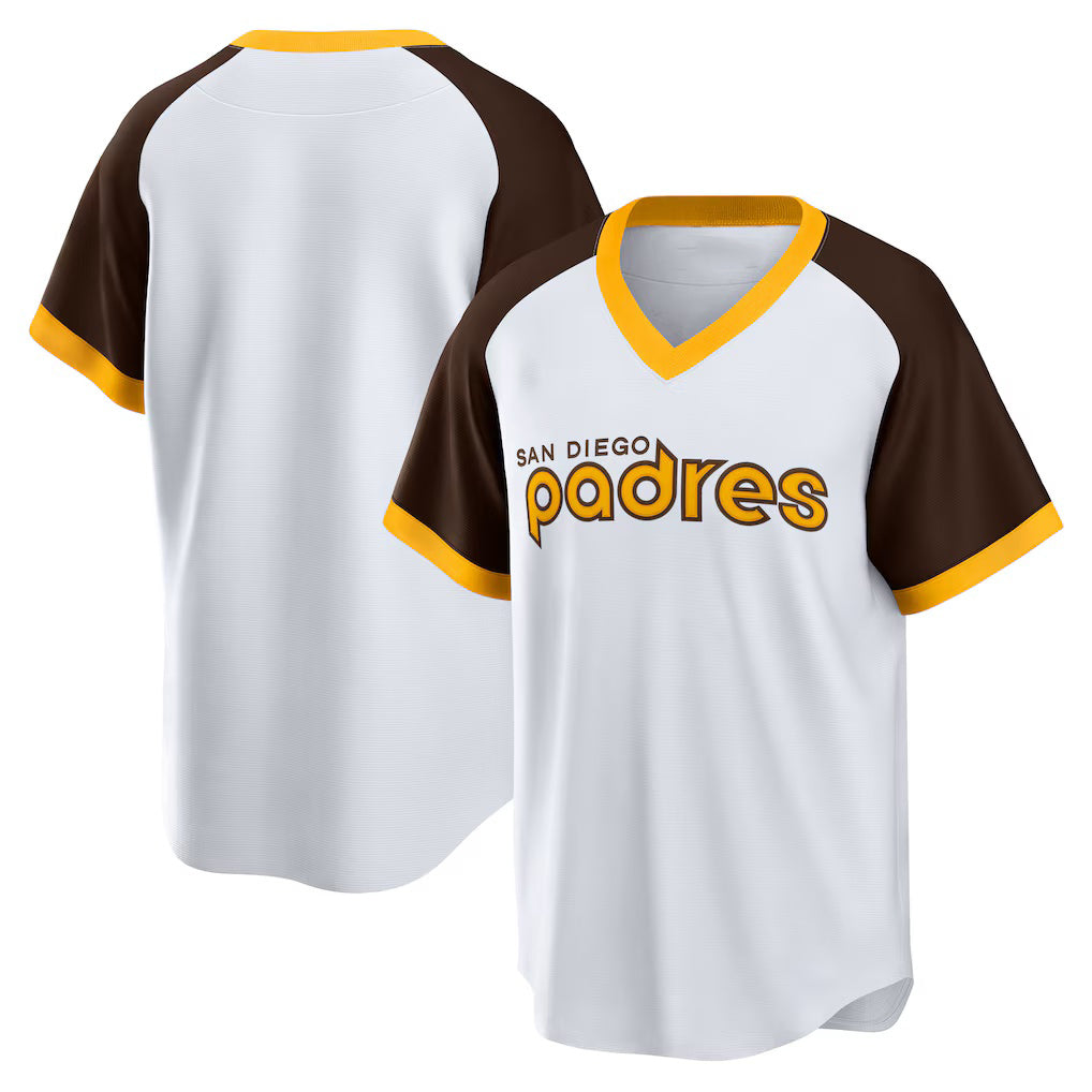 San Diego Padres White CONTON Home Cooperstown Collection Team Jersey