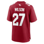 A.Cardinals #27 Divaad Wilson Cardinal CONTON Team Game Jersey