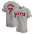 Boston Red Sox #7 Masataka Yoshida Player Gray CONTON Road Limited Elite Home Game Stitched Jerseys1