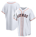 Houston Astros Blank White CONTON 2022 World Series Home Stitched Jersey