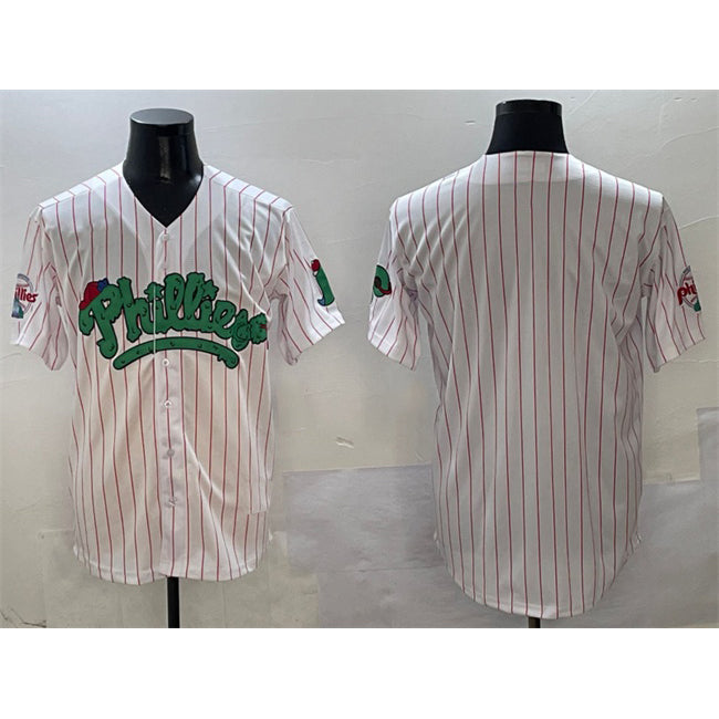 Philadelphia Phillies Blank White CONTON Phanatic Limited Stitched Jersey