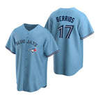 Toronto Blue Jays #17 Jose Berrios Powder Blue CONTON Alternate Cool Base Jersey