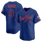 New York Mets #9 Brandon Nimmo Royal CONTON Alternate Limited Player Jersey