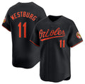 Baltimore Orioles #11 Jordan Westburg Black CONTON 2025 Alternate Limited Cool Base Stitched Jersey