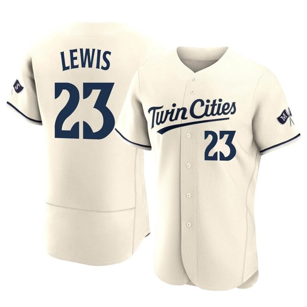 Minnesota Twins #23 Royce Lewis Player Cream CONTONHome Limited Elite Stitched Jerseys