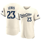 Minnesota Twins #23 Royce Lewis Player Cream CONTONHome Limited Elite Stitched Jerseys