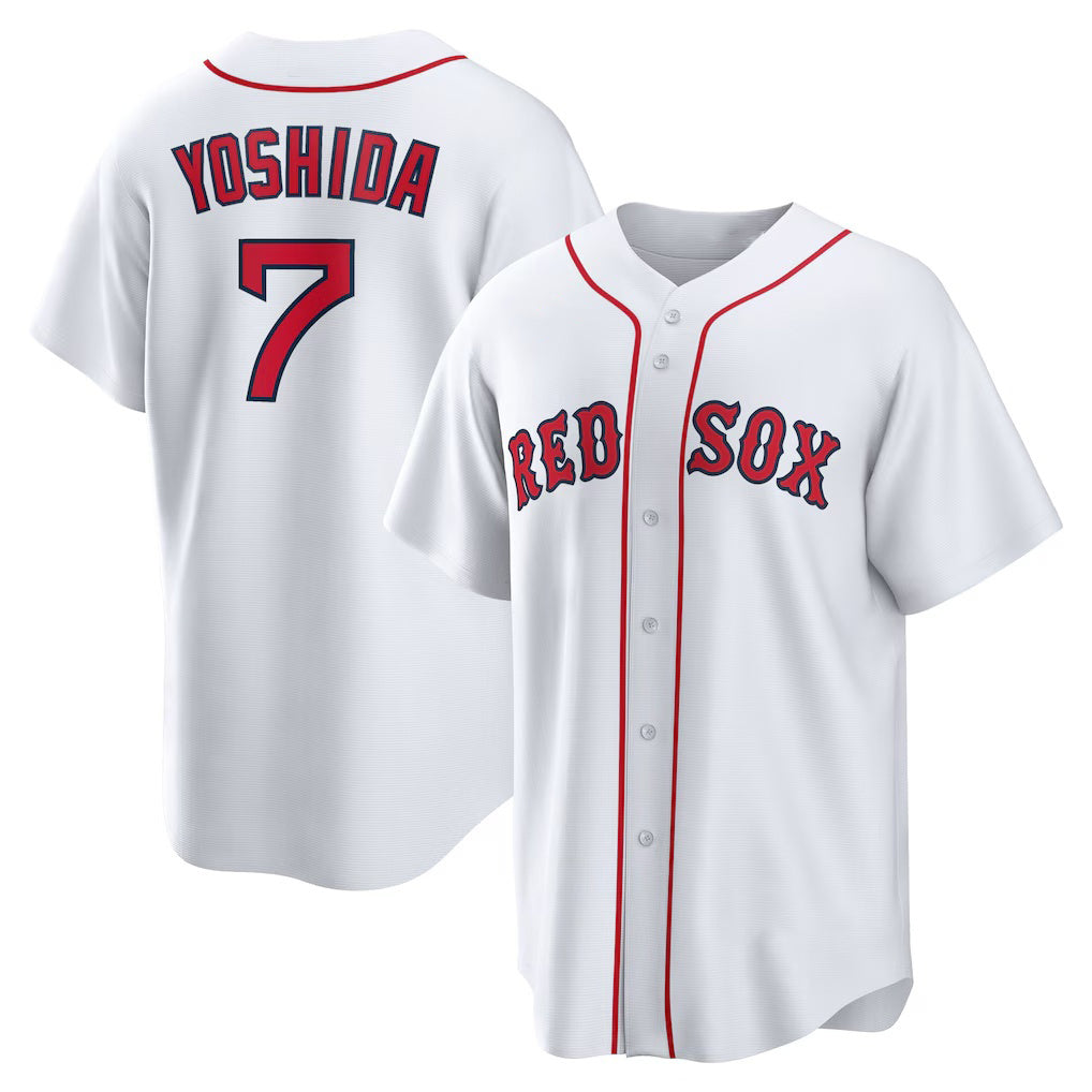 Boston Red Sox #7 Masataka Yoshida White CONTON Replica Player Jersey