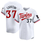 Minnesota Twins #37 Victor Caratini Player White CONTONHome Limited Stitched Jerseys
