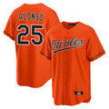 Baltimore Orioles #25 Pete Alonso Player Orange CONTON Home Game Stitched Jerseys