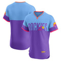 Colorado Rockies Purple CONTON 2025 City Connect Elite Jersey