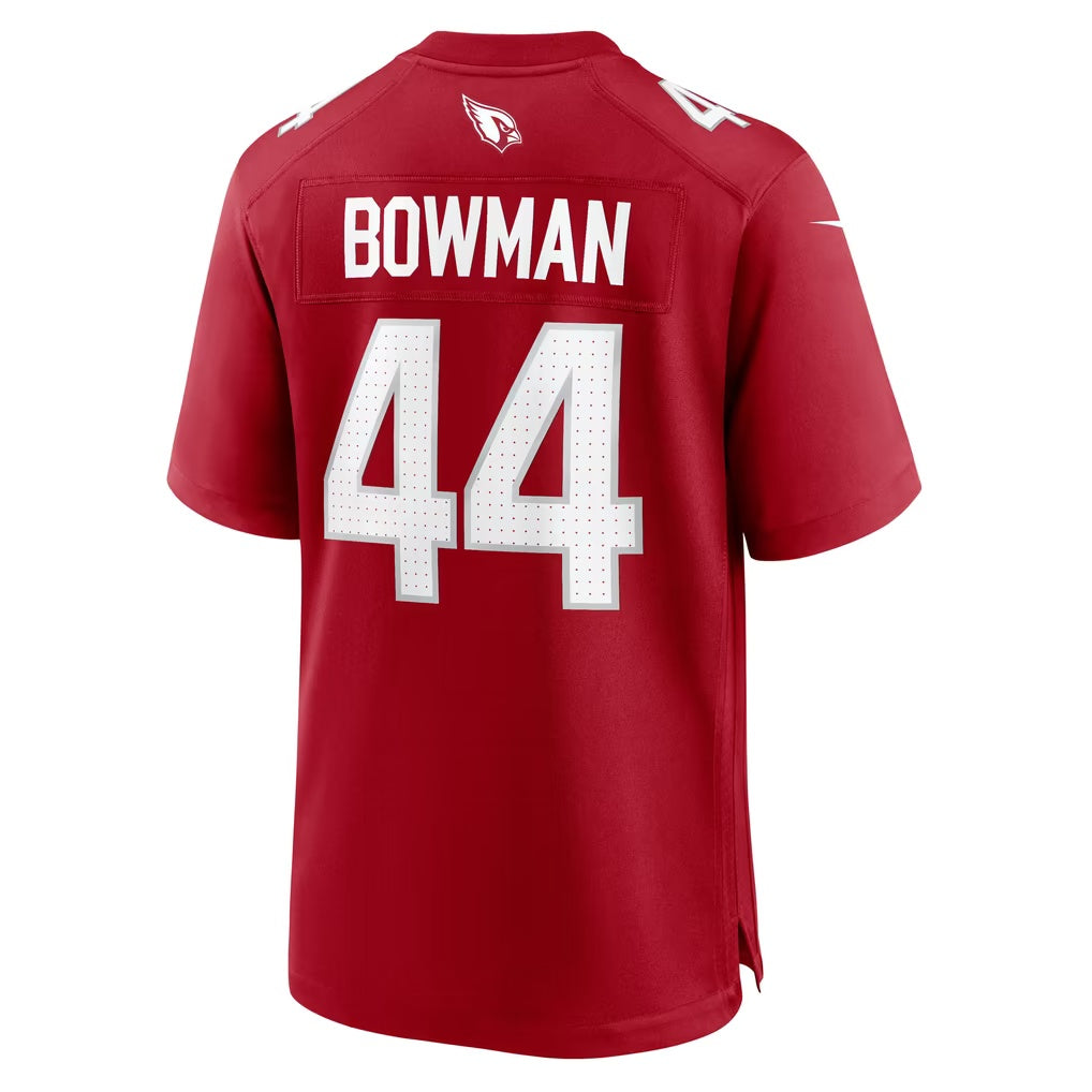 A.Cardinals #44 Shawn Bowman Cardinal Team Game Football jersey CONTON