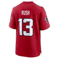 A.Falcons #13 Cooper Rush Red Team Game Football jersey CONTON